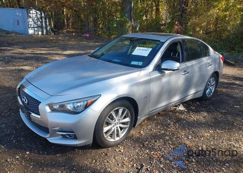 2016 Infiniti Q50 2.0T Premium из США, поврежденный, VIN JN1CV7AR5GM253714
